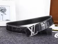 louis vuitton Ceinture cuir auto-ferme 2018 new single black